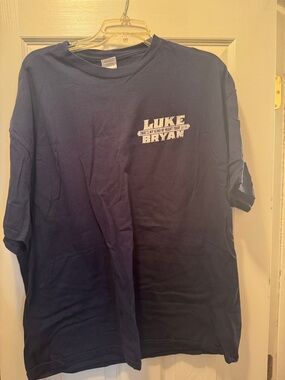 Luke Bryan Navy Short-Sleeve Graphic Tee